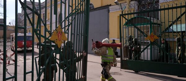 انفجار الأكاديمية العسكرية في سان بطرسبرغ - سبوتنيك عربي