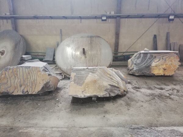 الصخور البركانية البازلتية، السويداء، سوريا - سبوتنيك عربي