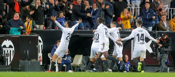 من مباراة ريال مدريد أمام فالنسيا في الدوري الإسباني - سبوتنيك عربي