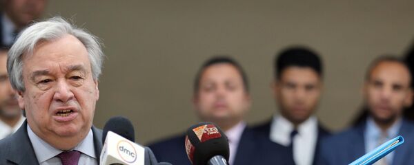 الأمين العام للأمم المتحدة، أنطونيو غوتيريش - سبوتنيك عربي