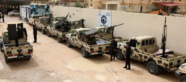 قوات ليبية بالقرب من طرابلس قوات ليبية بالقرب من طرابلس - سبوتنيك عربي