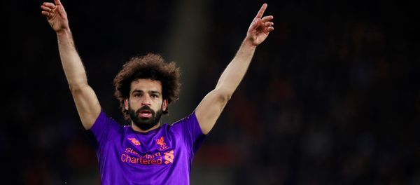 محمد صلاح في مباراة ليفربول ضد ساوثهامبتون، 5 نيسان/أبريل 2019 - سبوتنيك عربي