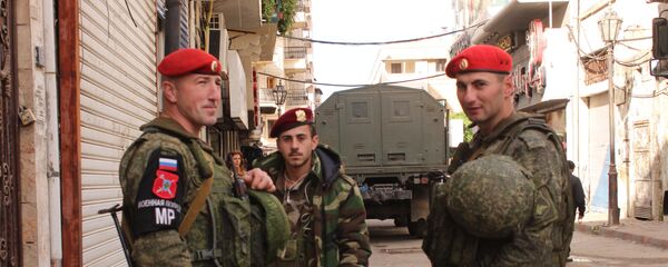 جنود من الجيش الروسي في سوريا - سبوتنيك عربي