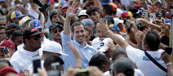 زعيم المعارضة الفنزويلية خوان غوايدو - سبوتنيك عربي