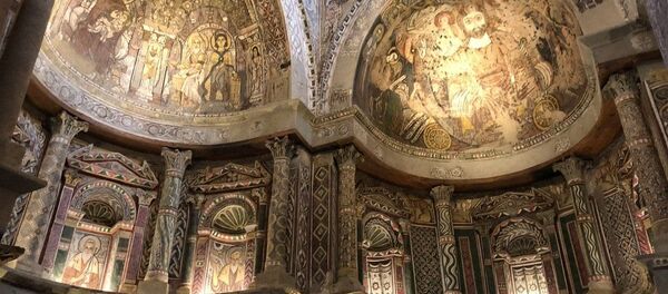 الدير الأحمر بصعيد مصر - سبوتنيك عربي