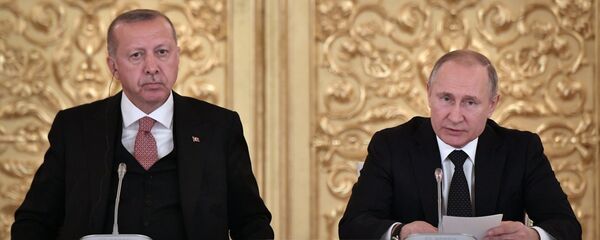 لقاء بوتين وأردوغان - سبوتنيك عربي