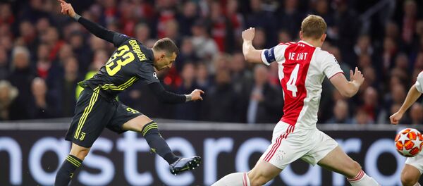 من مباراة يوفنتوس وأياكس أمستردام - سبوتنيك عربي