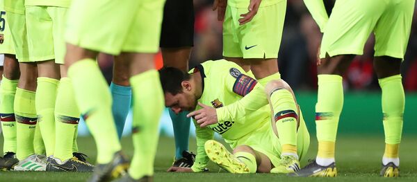 ميسي ينزف ميسي ينزف - سبوتنيك عربي