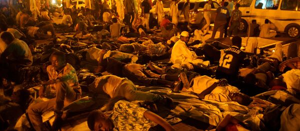 الاعتصامات أمام وزارة الدفاع السودانية - سبوتنيك عربي