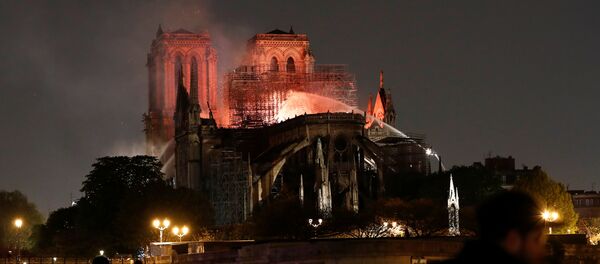 حريق كاتدرائية نوتردام - سبوتنيك عربي