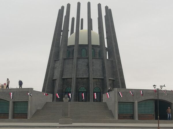 صورة أرشيفية لمبنى فرع حزب البعث العربي الاشتراكي في السويداء سوريا - سبوتنيك عربي