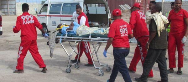 المتطوعون في خدمة الإسعاف آمين في مقديشو  - سبوتنيك عربي