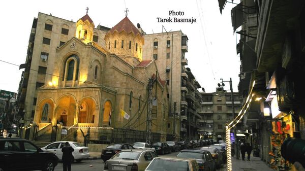 ترانيم من القلب .. تصدح من كتدرائية الصليب المقدس بحلب - سبوتنيك عربي