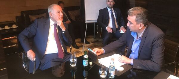 الأمين العام لجامعة الدول العربية أحمد أبو الغيط في حواره مع سبوتنيك الأمين العام لجامعة الدول العربية أحمد أبو الغيط في حواره مع سبوتنيك - سبوتنيك عربي