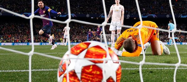 برشلونة ومانشستر يونايتد في دوري الأبطال - سبوتنيك عربي