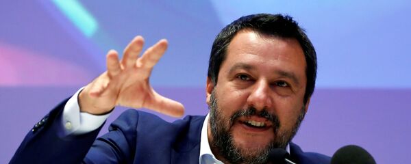 نائب رئيس وزراء إيطاليا ماتيو سالفيني - سبوتنيك عربي