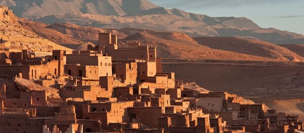 قصر آيت بن حدّو في جنوب المغرب، على بعد 100 كم من مراكش - سبوتنيك عربي