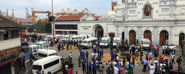 انفجارات تهز كنائس وفنادق شمالي كولومبو عاصمة سريلانكا - سبوتنيك عربي