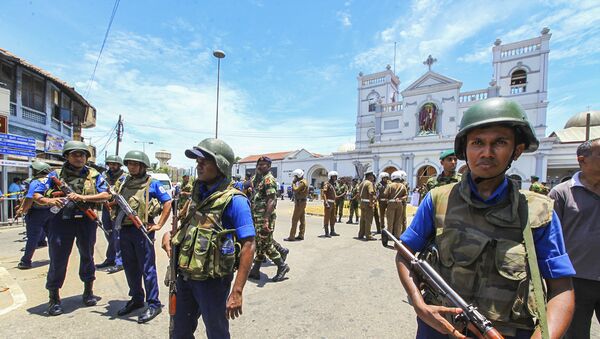 الجيش السريلانكي في العاصمة كولومبو - سبوتنيك عربي
