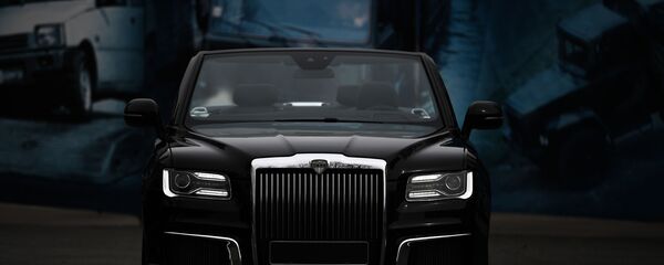 سيارة أوروس سينات في موسكو - سبوتنيك عربي