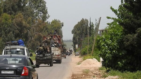 سبوتنيك ترصد تدفق التعزيزات العسكرية السورية باتجاه منزوعة السلاح - سبوتنيك عربي