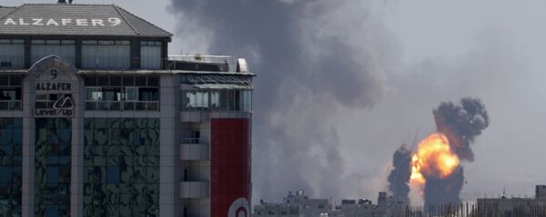 غارات إسرائيلية على غزة - سبوتنيك عربي