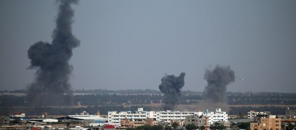 القصف الإسرائيلي على قطاع غزة - سبوتنيك عربي