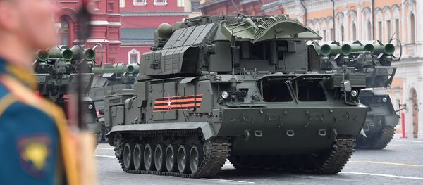 منظومة الدفاع الجوي بوك-أم2 خلال العرض العسكري - سبوتنيك عربي