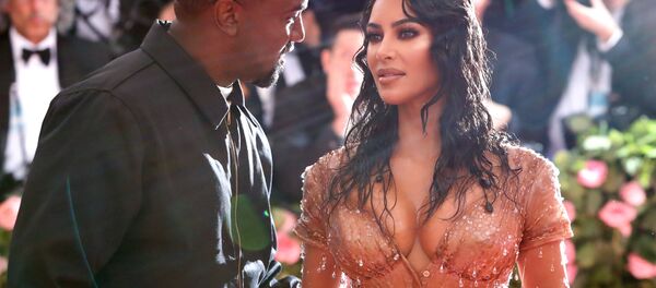 كيم كارداشيان وكيني ويست - سبوتنيك عربي