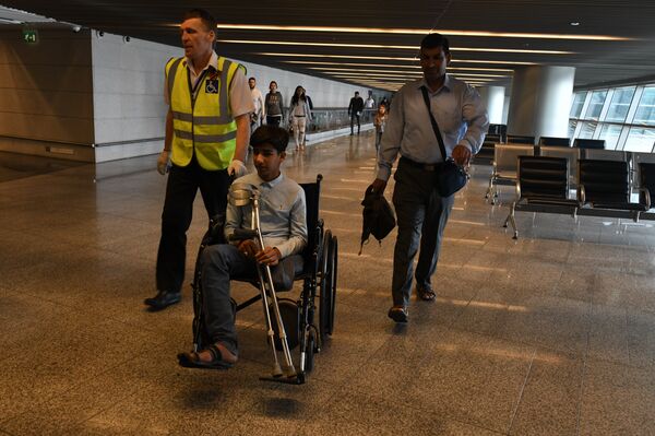 الفتى العراقي، قاسم، بطل صورة الرغبة في الحياة، الفائزة بجائزة مسابقة أندريه ستينن الدولية لعام 2018  - سبوتنيك عربي