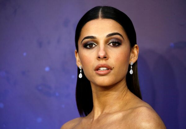 الممثلة ناعومي سكوت في العرض الخاص لفيلم علاء الدين، 9 مايو/أيار 2019 - سبوتنيك عربي