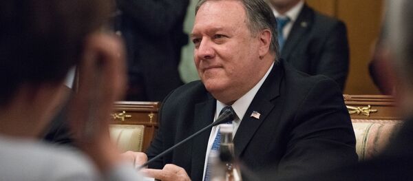 وزير الخارجية الروسي سيرغي لافروف يلتقي مع نظيره الأمريكي مايك بومبيو، 14 مايو/ أيار 2019 - سبوتنيك عربي