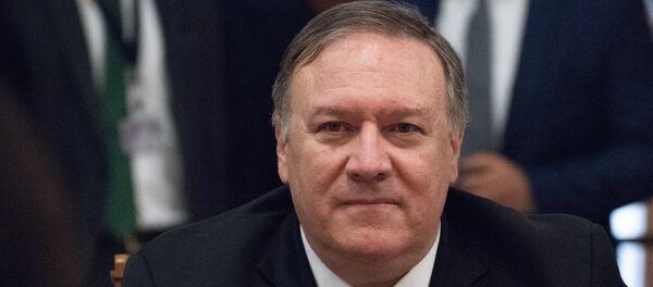 وزير الخارجية الروسي سيرغي لافروف يلتقي مع نظيره الأمريكي مايك بومبيو، 14 مايو/ أيار 2019 - سبوتنيك عربي