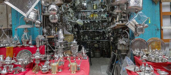 سوق النحاس بالمدينة العتيقة في تونس - سبوتنيك عربي