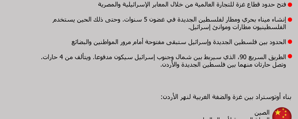 صفقة القرن: كيف تبدو خارطة فلسطين الجديدة - سبوتنيك عربي