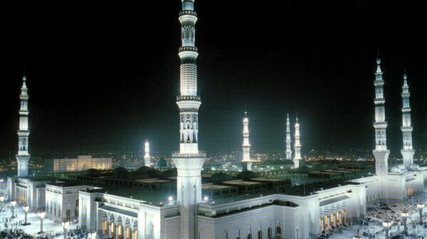 المسجد النبوي في المدينة المنورة بالمملكة العربية السعودية - سبوتنيك عربي