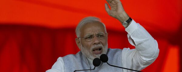 رئيس الوزراء الهندي ناريندرا مودي، نوفمبر/ تشرين الثاني 2018 - سبوتنيك عربي