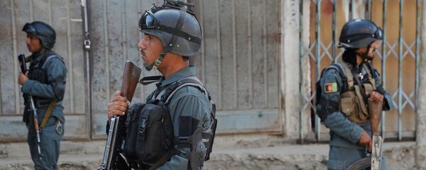 عناصر الشرطة الأفغانية في كابول، أفغانستان - سبوتنيك عربي