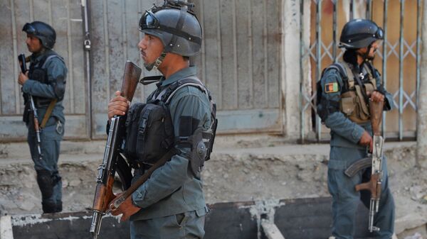 عناصر الشرطة الأفغانية في كابول، أفغانستان - سبوتنيك عربي