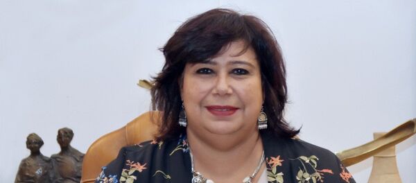 إيناس عبد الدايم، وزير الثقافة المصرية - سبوتنيك عربي