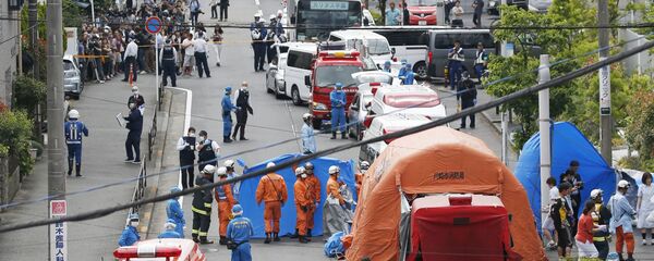 حادث الطعن في مدينة كاواسكي بالقرب من طوكيو في اليابان  - سبوتنيك عربي