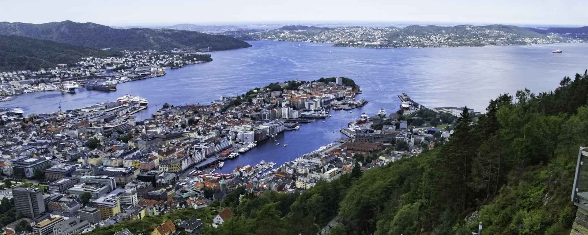 منظر لمدينة بيرغن، النرويج - سبوتنيك عربي, 1920, 11.08.2025