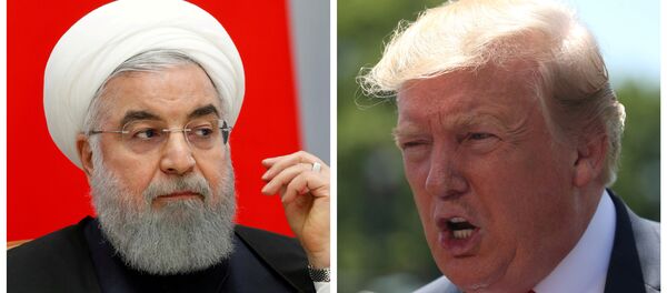 روحاني وترامب - سبوتنيك عربي