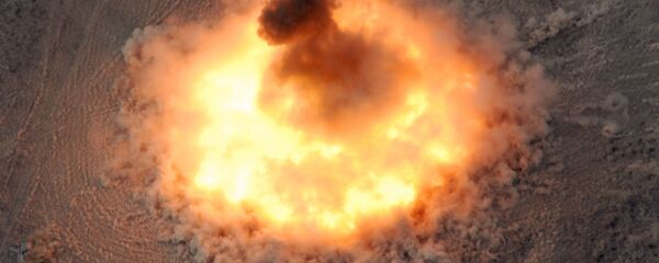 انفجار قنبلة انفجار قنبلة - سبوتنيك عربي