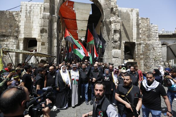 دمشق تحيي يوم القدس بمسيرات حاشدة دمشق تحيي يوم القدس بمسيرات حاشدة - سبوتنيك عربي