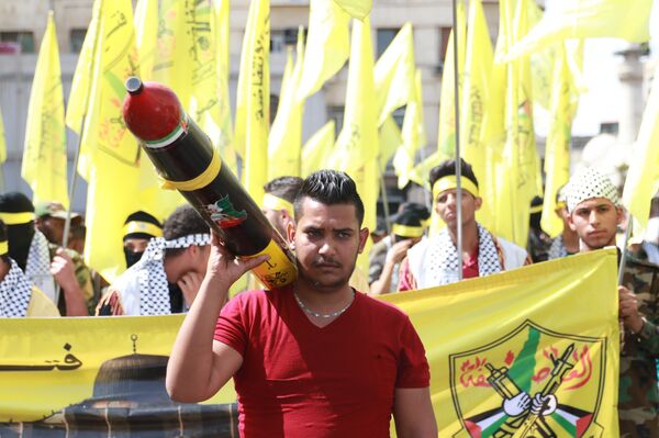 دمشق تحيي يوم القدس بمسيرات حاشدة دمشق تحيي يوم القدس بمسيرات حاشدة - سبوتنيك عربي