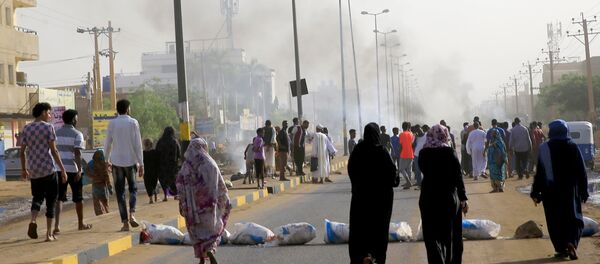 فض اعتصام القيادة العامة في السودان - سبوتنيك عربي