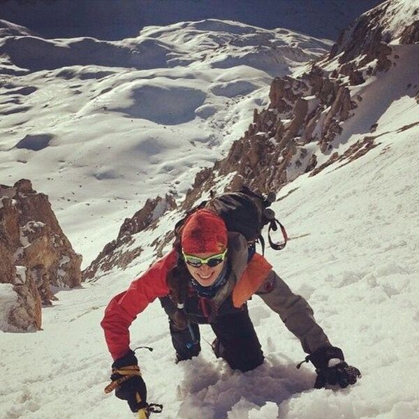 المتسلقة اللبنانية جويس عزام - سبوتنيك عربي