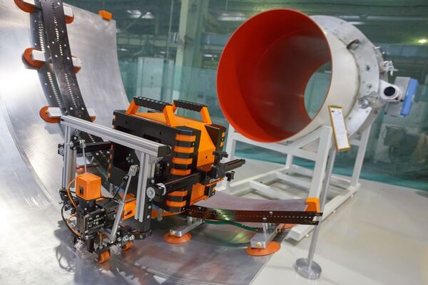 مجمع لمراقبة الجودة للمركبات غير المدمرة التي تم الحصول عليها عن طريق لحام الاحتكاك مع الخلط. يهجف إلى التحكم في جودة عناصر الصواريخ الفضائية لجيل جديد - سبوتنيك عربي