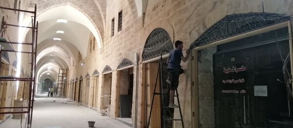 أقدم مطاعم طريق الحرير.. سوق السقطية بحلب تعود كما كانت قبل 1000 عام - سبوتنيك عربي